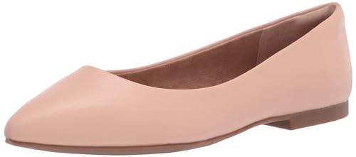 Amazon Essentials Bailarinas Planas Puntiagudas para Mujer, Color Rubor, Talla 8.5