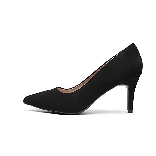 Dream Pairs Women'S High Stiletto Heels Closed Pointed Toe Dress Pumps Shoes For Wedding Work Office Business thumb #1