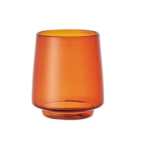 KINTO 21747 SEPIA Tumbler, 12.5 fl oz (370 ml), Amber, Heat-resistant Glass, Microwave and Dishwasher Safe