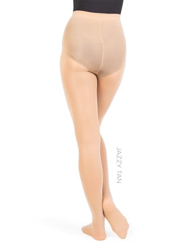 TotalSTRETCH Knit Waist Footed Tights4