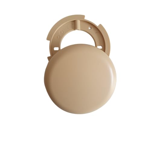 Boîte de jonction pour lampes beige Ø 10 cm ultra plate 1,5 cm - Boîte de plafond, couverture, boîte à câble, boîte de distribution murale, auvent, lampe, rosette de plafond