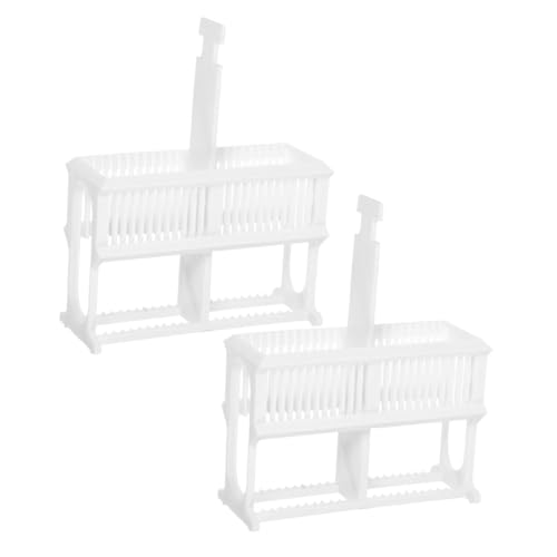 NAMOARLY Microscope Slides Storage Box 24-Slice Glass Slide Rack for Research Organized Storage