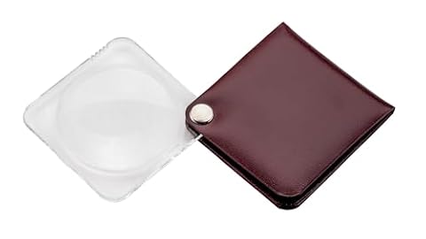 Eschenbach Lupa składana classic 60mm, kolor karmazynowy