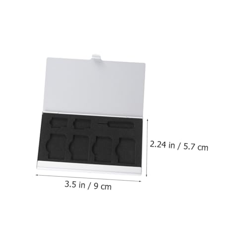 Ranuras múltiples en caja para tarjetas SIM con aguja extractora y protector metálico 3