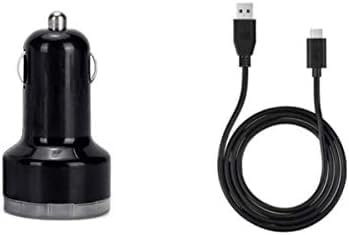 USB-C 5V Car Charger Replacement for Garmin Dezl OTR610 A04157 OTR710 A04158 dēzlCam LGV610 LGV710 DriveSmart 66 76 86 RV Cam 795 GPS Truck Navigator 5VDC 3A Power Supply Cord Cable PSU