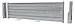 Vestil GR-F3R-DI-5-HDG 5Ft 3 Rib Drop in Guard Rail Galv