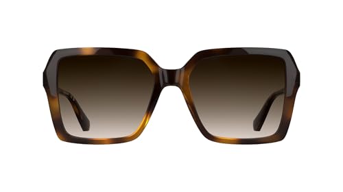 Lunettes de soleil Calvin Klein Jeans CKJ26602S havane verres dégradés marron