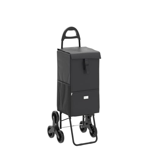 VOUNOT Carrello Spesa Pieghevole con 3 Ruote per