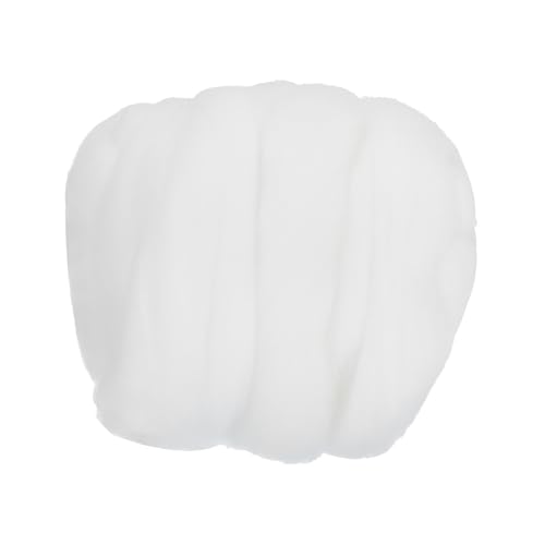 Laine pour feutrage et tricot couverture en vrac blanc doux