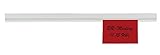 maul maulviso lupenleuchte weiß 22w MAUL Wandklemmschiene, selbstklebend, (B)30 x (L)500 mm