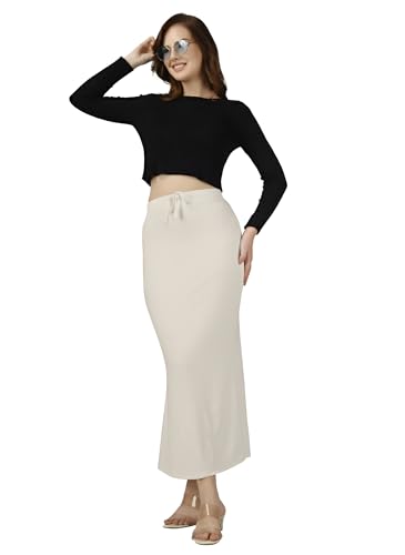 Image of Nexsus Stretchable Saree Shapewear | Petticoat for Women | Cotton Blended | Skirts for Women | Shape Wear Dress for Saree | Available in 80+ Colors and Plus Sizes