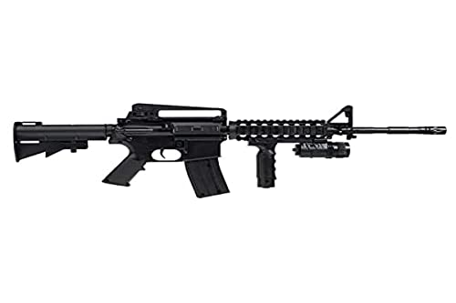 SAIGO- Airsoft Rifle-M4 RIS Defense A Muella (Spring) Calibre 6Mm. Potencia 0,5 Julios