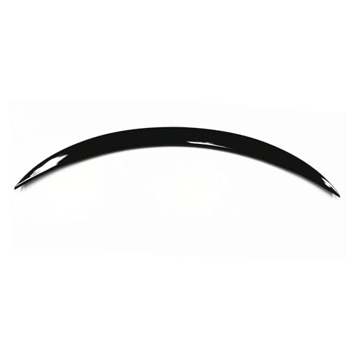 Aileron de couvercle de coffre arrière Infiniti Q60 avec lèvre de pont noir brillant