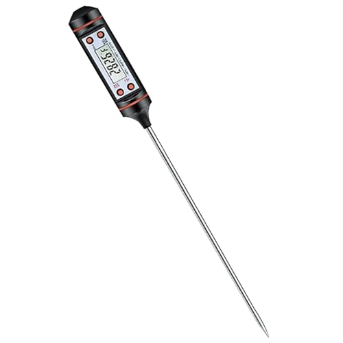Thermomètre numérique dans le style de l'abbaye, thermomètre de c...