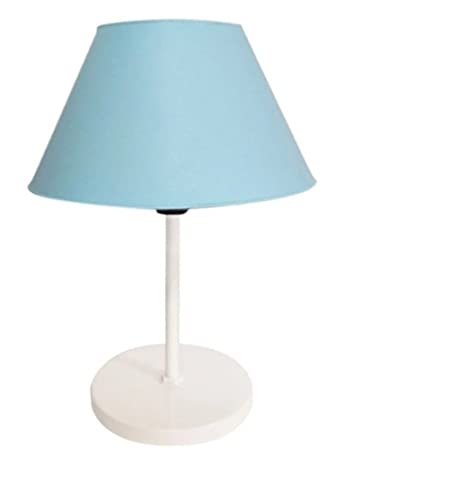 Abajur Infatil Luminária De Mesa Criado Quarto Com Cúpula (Preto/Preto)