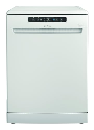 privileg P2F HD624 A Freistehender Geschirrspüler / 60 cm/E / 14 Maßgedecke/Push&Go/Fast&Clean 28’ / Express-Programm