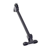 Generic Instrument Microphone Clip Mic Stand (Cello Clip), Black The mounting mechanism makes it easy to move the mic between instruments with one hand. Easy installation without tools Black rubber end pieces protect the instrument from damage The ra...