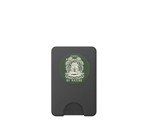 PopSockets PopWallet para MagSafe tarjetero anticaídas de rana Cottagecore 2