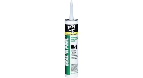 Dap Seal N' Peel Removable Weatherstrip Caulk 10 oz miniatura 2