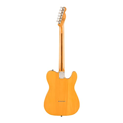 Image of Squier Classic Vibe 50s Telecaster Electric Guitar, with 2-Year Warranty, Butterscotch Blonde, Maple Fingerboard, Left-Handed