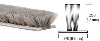 Crl High Density Window Pile - 100' Roll .250 Pile Height; .270 Backing Width By Cr Laurence #TOP3