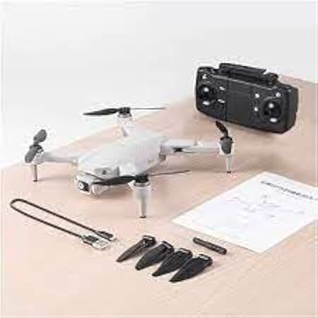 Drone com Camera 4k L900 Pro Full HD GPS WIFI FPV Transmissão em Tempo Real Brushless 1,2km Profissional Com Case - Branco 1 Bateria + Case
