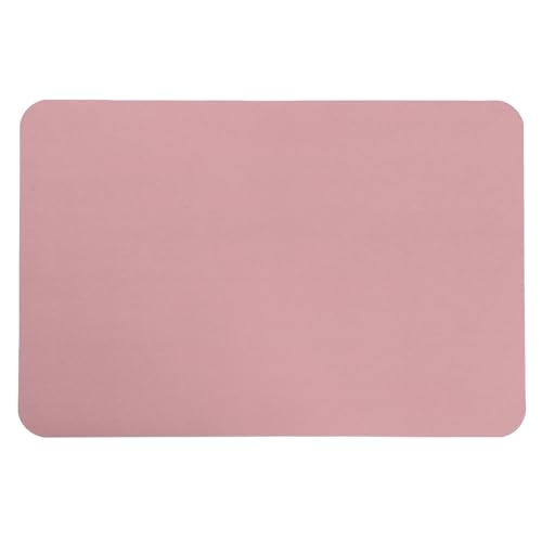 Confis 珪藻土 バスマット 足ふきマット お風呂マット【70x50cm】ノンアスベスト 吸水 速乾 無地 柔らかい 浴室 洗面所 台所 脱衣場 バスルーム キッチン ピンク