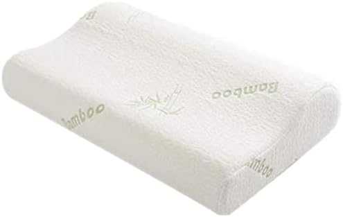 Memory Foam Pillow - Cervical Contour Neck Pillow Massage Orthopedic Pillows, Prime Soft Supportive Washable Hypoallergenic Pillow Not Standard Size Pillow (55 * 35 * 11cm)