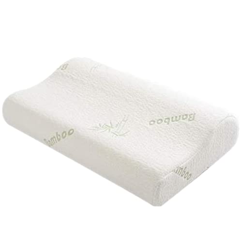 Memory Foam Pillow - Cervical Contour Neck Pillow Massage Orthopedic Pillows, Prime Soft Supportive Washable Hypoallergenic Pillow Not Standard Size Pillow (55 * 35 * 11Cm) #TOP2