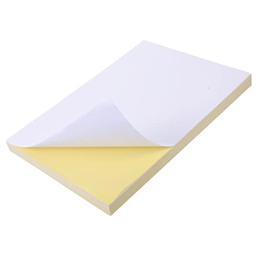 Papier autocollant imprimable anti-bavure pour remplacer vos étiquettes qui se décollent