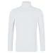 Men's Slim Fit Turtleneck Pullover - Long Sleeve Soft Knitted Shirt, Basic Style for Casual Wear,Thermal Undershirt Layering(White, XXXL)