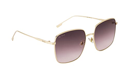 Image of Ted Smith Men's Women's UV Protection Metal Square Sunglasses