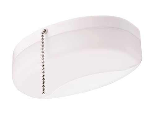 Image of Lithonia Lighting FMMCL 840 S1 M4 4000K LED Flush Mount Closet Light with Pull Chain, White, 7 inch (Pack of 4)