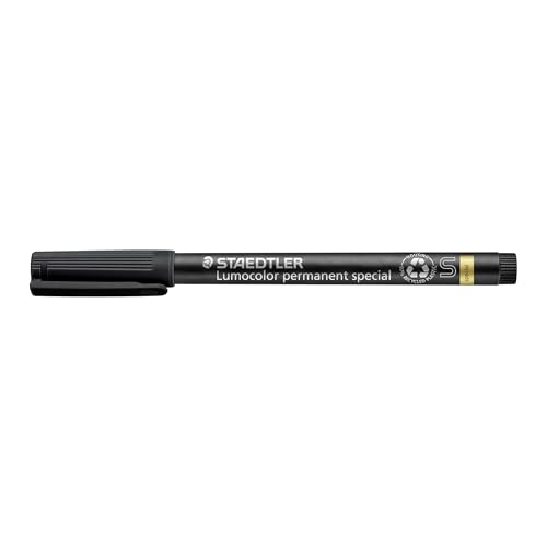 Feutres permanents Staedtler Lumocolor pour écrire sur plastique sans baver