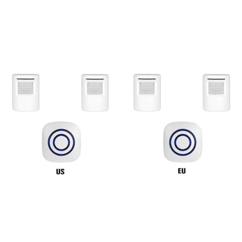 IKEEYUIS Fácil de instalar e atualizar segurança em casa ampla aplicação abs infravermelho sem fio c