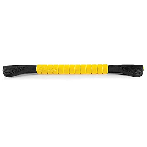 SKLZ Massage Bar Handheld Muscle Roller Massage Stick for Physical Therapy, Original Size , Yellow/Black , 20" by SKLZ - Used condition - US$28.06