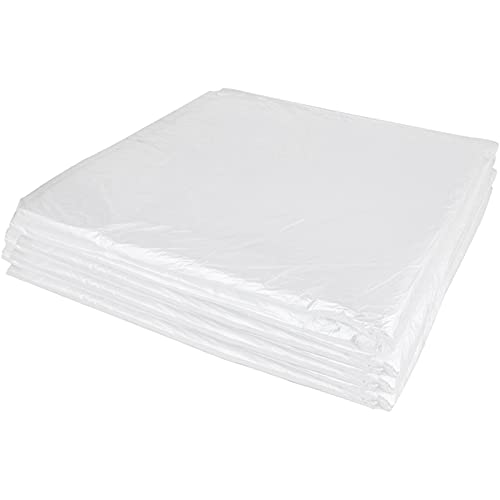 Viumbedoin 50 Pieces Disposable Sauna Blanket Plastic Liners, for Far-Infrared Inner Body Wrap Liners,Plastic Wrap for Sauna Blanket.