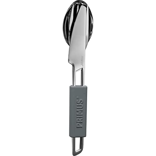 Relags Primus Campfire Cutting Set – Schneidebrett Aus Eiche + 15cm Messer, In Baumwollhülle, Für Outdoor-Küche