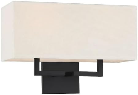 GEORGE KOVACS P472-66A Sconces Two Light Wall Mount, Coal