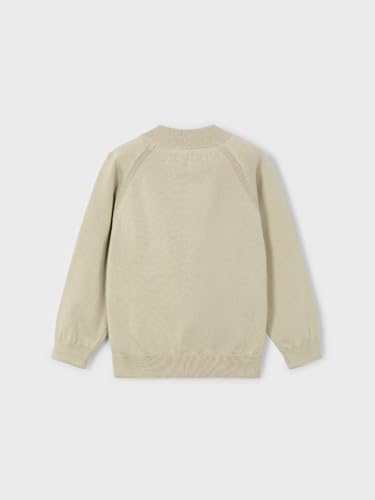 Mayoral Knit Bomber for Boys Almond2