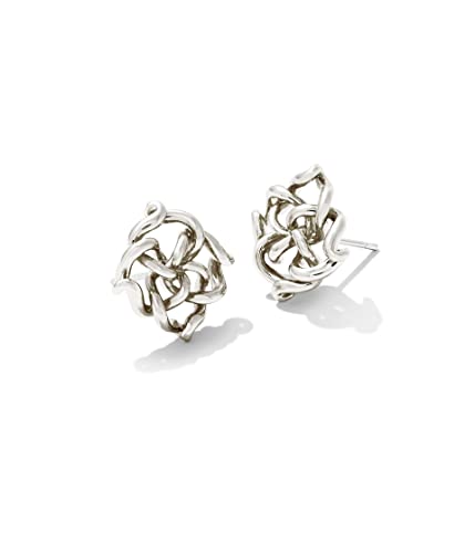 Kendra Scott Kelly Stud Earrings Silver One Size #TOP29