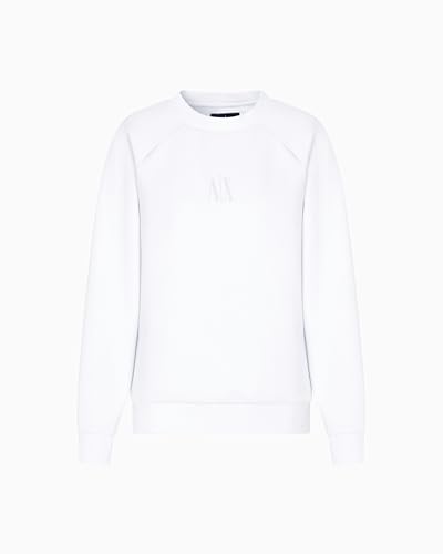 Armani Exchange Icon Project, Shiny Logo, Crewneck Sudadera,...