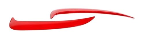 Ventilación lateral de puertas Dodge Charger 2015-2021 para tunear en rojo