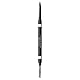 MAX FACTOR - Brow Shaper - Double Tipped Mechanical Pencil With Spoolie Brush - Utltra Fine Tip For Precise Application, Softening Effect, Matte Finish - 20 Brown - 1g