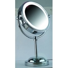 5X Lighted Stand Halo Mirror