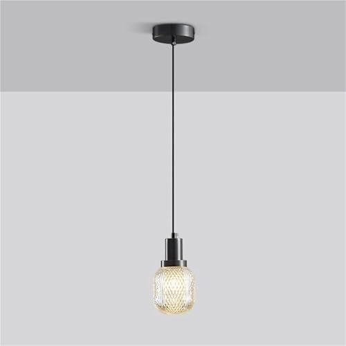 Chandelier moderne en verre luminaire G9 pour îlot de cuisine intégrale