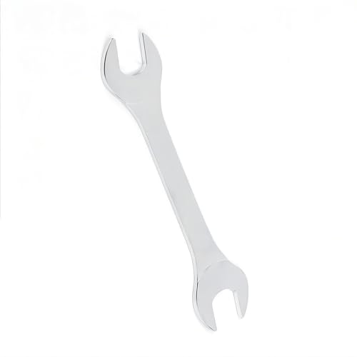 Fxionicon Open End Spanner, Super Thin, 24mm x 27mm Carbon Steel Double Open Ended Wrench, Metric Repairing Tool for Bicycle