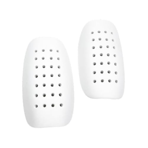 Menolana 2Pcs Football Shin Pads Football Training Shin Guards for Adults Children Soccer Equipment Soccer Game Portable Leg Protector, 95mm