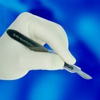 374030 Part# 374030 - Handle Blade Bard-Parker 4-1/2" Size 3 Protected Blade SS Ea By Becton-Dickinson