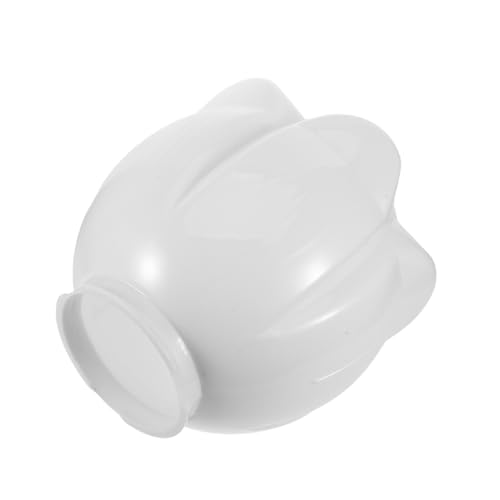 Pare-soleil acrylique blanc pour luminaire extérieur au design de lotus